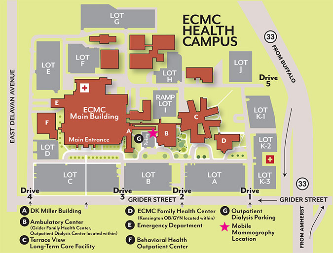 ECMC Health Campus Patients & Visitors ECMC Hospital