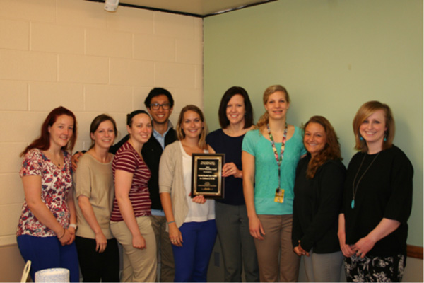 ECMC Physical Therapy Dept. At School 84 Earns Clinical Education Award