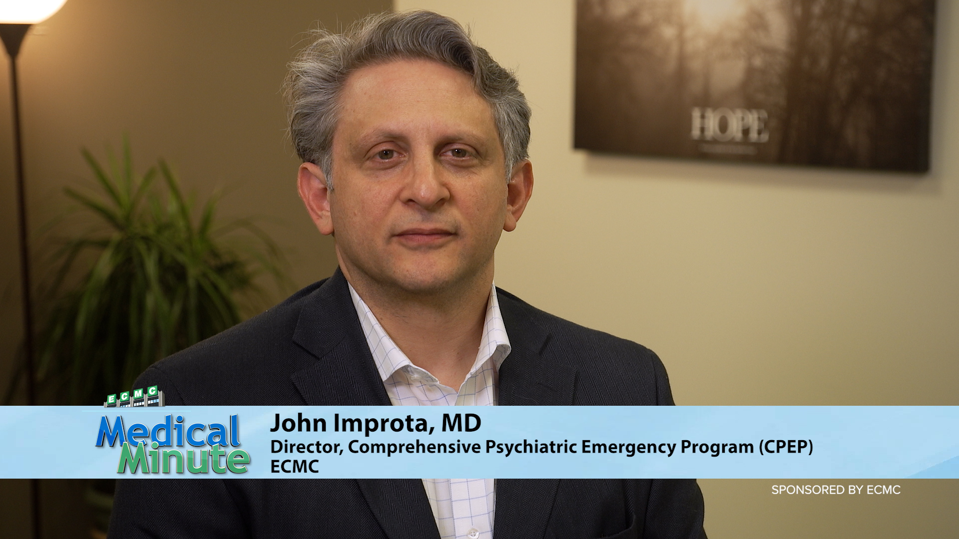 ECMC Hospital Presents Dr. Improta in a Medical Minute on Mental Health Awareness Month: 04/29/24