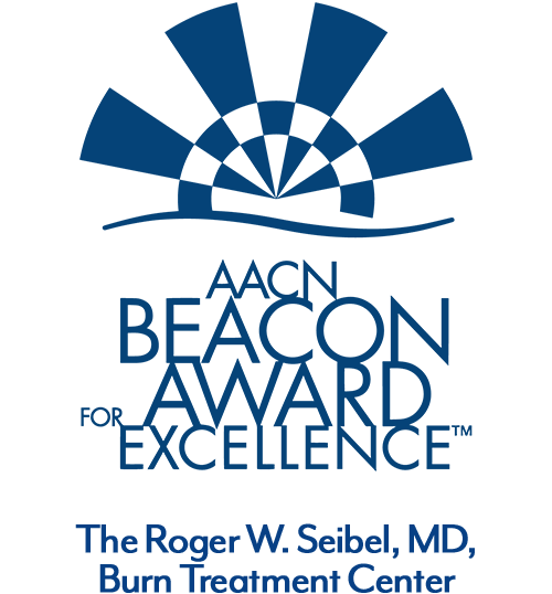 AACN Beacon Award for Excellence | The Roger W. Seibel, MD, Burn Treatment Center