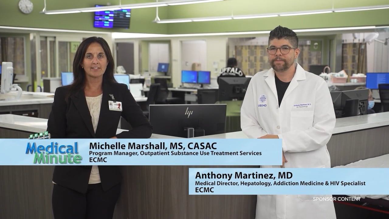 ECMC Medical Minute - Marshall & Martinez - Opioid Overdose Awareness